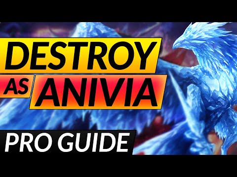 The ULTIMATE ANIVIA Guide - SECRET Tricks, Combos and Builds YOU NEED - LoL Challenger Mid Tips