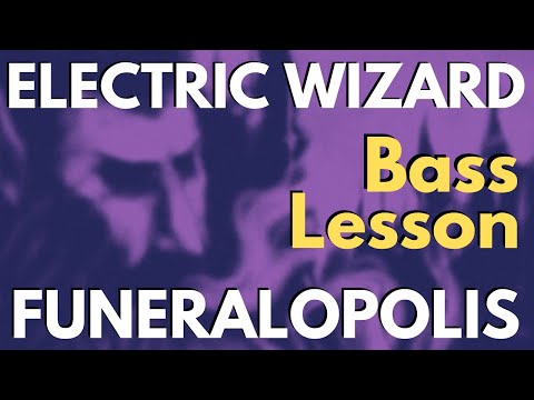 Funeralopolis by Electric Wizard // Doom Bass Lesson + TAB