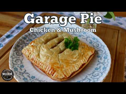 How to make a Chicken & Mushroom “Garage Pie” Recipe | Homemade meat pie | South African Recipes |