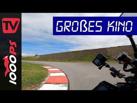 Schnell und komfortabel - Yamaha MT-09 SP 2021- Bestzeit auf der 1000PS Teststrecke