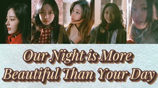 Download lagu 【日本語訳/カナルビ/歌詞】NewJeans-Our Night is More Beautiful Than Your Day mp3