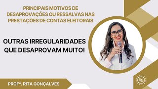 Trecho de aula on-line: outras irregularidades que desaprovam muito!