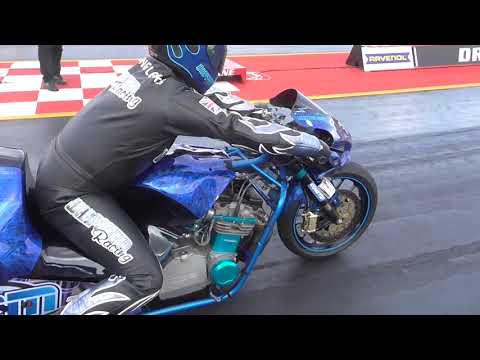 Dale Leeks first ever 6.992 second pass at NitrOlympX in Hockenheim 2017