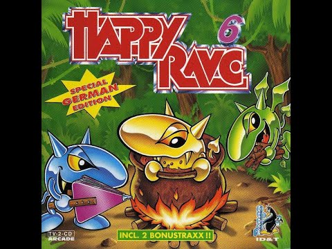 HAPPY RAVE 6 - FULL ALBUM 152:40 MIN - 1996 HQ HD BEST HAPPY HARDCORE RAVE TECHNO GREATEST HITS RARE