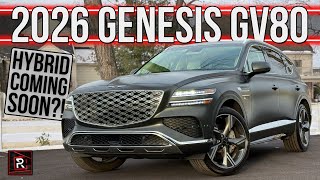[Redline] The 2026 Genesis GV80 3.5T Prestige Is An Exceptional 3-Row SUV With Swanky Touches