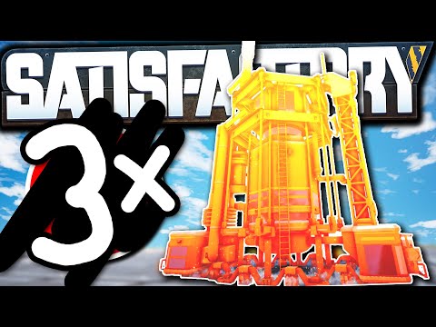 Wait... we can TRIPLE our Oil Production?! - Satisfactory Early Access Gameplay Ep 32