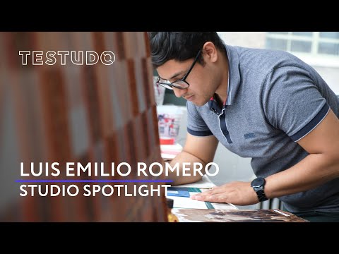 Luis Emilio Romero's Weaving-Inspired Painting | Testudo Studio Spotlight