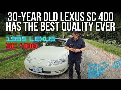 Thumbnail for 30-YEAR OLD 1995 LEXUS SC 400 HAS THE BEST QUALITY ENGINEER HAS EVER SEEN // FULL REVIEW OF SC 400 by Lexus SC