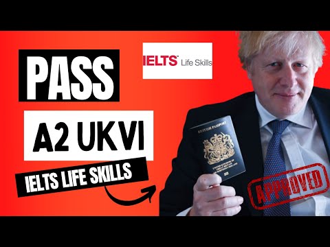 PASS IELTS Life Skills A2 - UKVI for stay in UK 🇬🇧