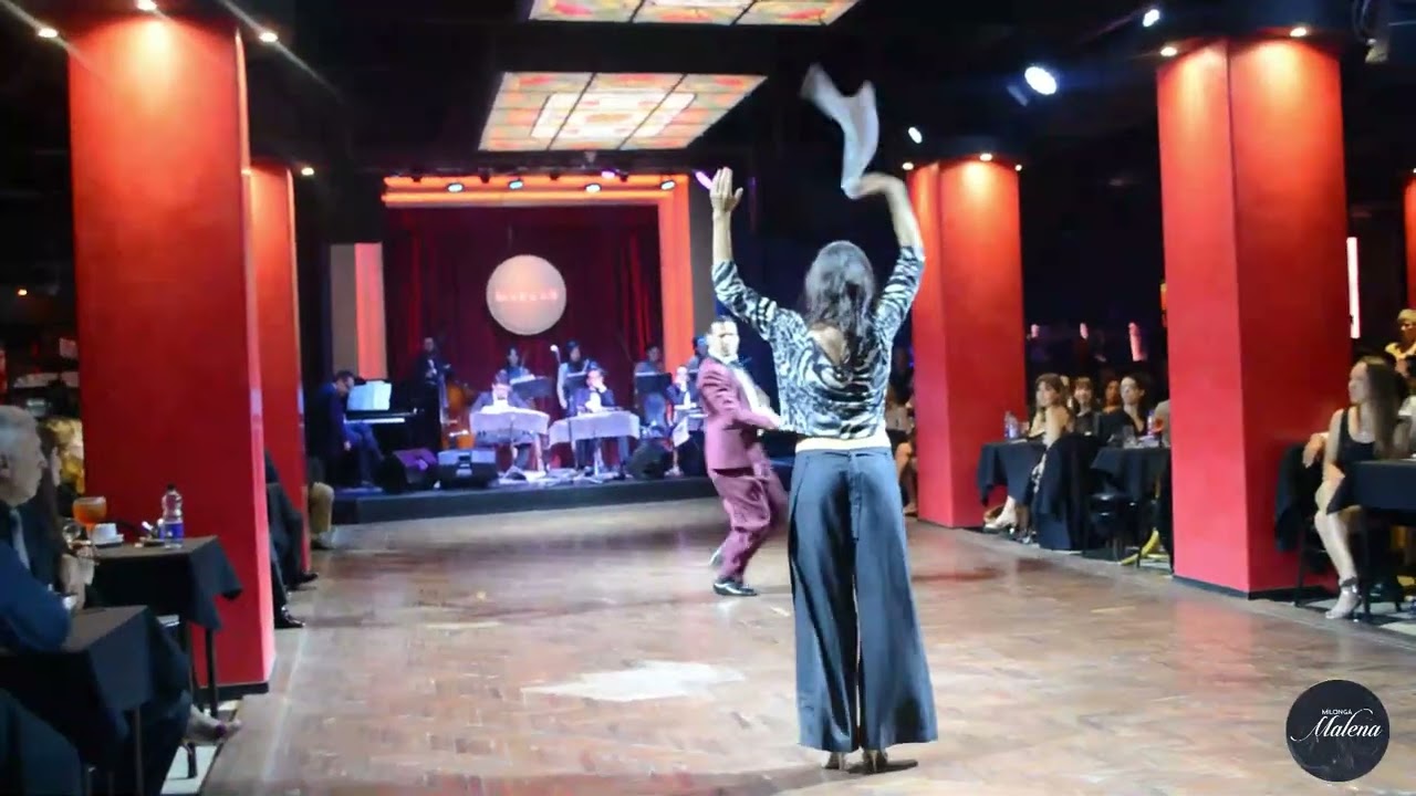 Natacha Poberaj & Rodrigo Hernán Saucedo en Milonga Malena!!!