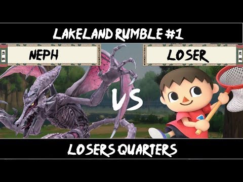 Lakeland Rumble #1 - Loser (Villager) vs Neph (Ridley) SSBU Losers Quarters
