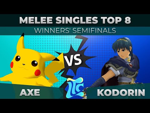 Axe vs KoDoRiN - Melee Singles Top 8: Winners' Semifinals - Low Tide City | Pikachu vs Mart