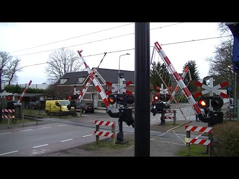Spoorwegovergang Den Dolder // Dutch railroad crossing