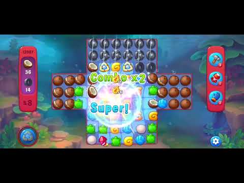 Fishdom 12087 Hard Level - NO 💣🧨💥