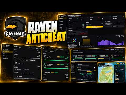 Raven Anticheat | Full Showcase & New In-Game Menu (Best FiveM Anticheat 2026)