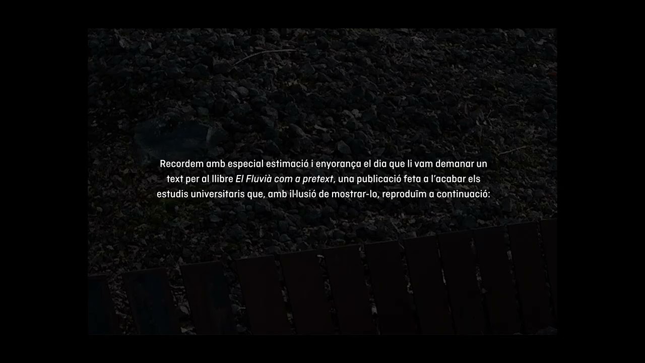 Jury Intervention · Michel Desvigne — Ver en YouTube