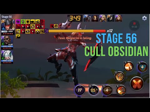 T3 Sharon Rogers vs Cull Obsidian Stage 56 World Boss Ultimate (WBU) - Marvel Future Fight