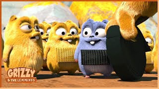 Download lagu Golden lemmings | Grizzy & the lemmings | 25' Compilation | 🐻🐹 Cartoon for Kids mp3