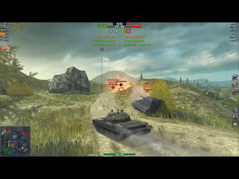 [Platoon Carry] 9.5k dmg/7 kills - WoT Blitz