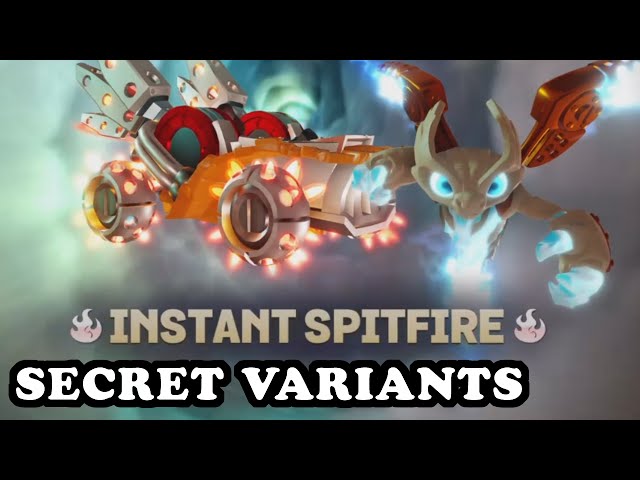 Vidéo teaser pour Skylanders Superchargers - How to unlock INSTANT SPITFIRE & INSTANT HOT STREAK - SECRET VARIANTS