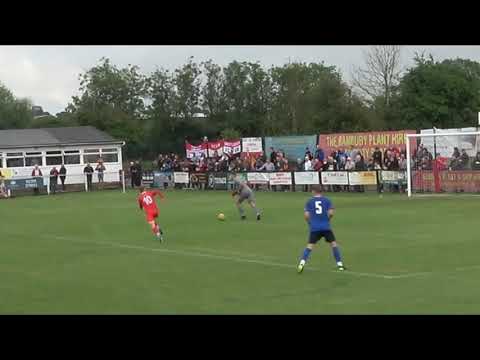 Banbury's two first half goals against FC United of Manchester from different cameras