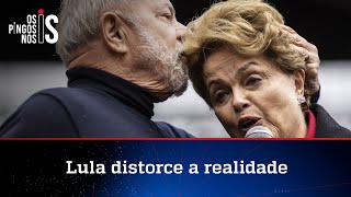 Lula volta a falar que impeachment de Dilma foi ‘golpe de Estado’