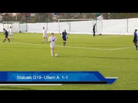 Treningskamp Stabæk G19 - Ullern A 31 jan 2015