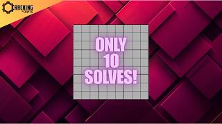 Only Solved 10 Times Ever... Can He Make It 11?