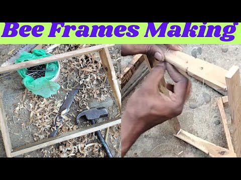 , title : 'How to make bee frames at home/Apiscerana isi size frames #beeframes#beekeeper @Kashmiribeekeeper'