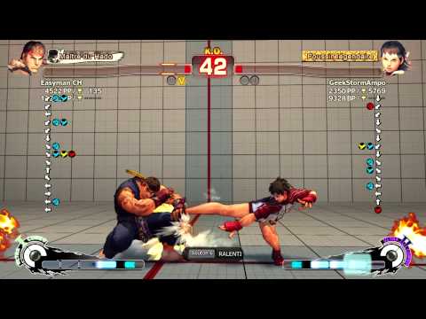 Super Street Fighter 4 Arcade Edition v.2012 : Ampo(Sakura) vs EasymanCH(Ryu)