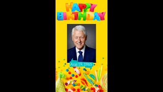 Bill Clinton Birthday status | Birthday Status video of Bill Clinton | Bill Clinton | TANP #shorts