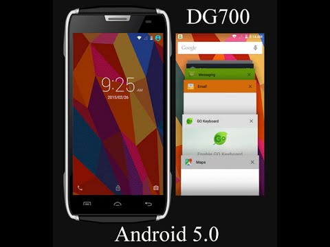 DOOGEE DG700 IP67 Rugged Smartphone With Android 5.0 - Preview