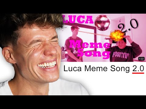 Ich reagiere auf den LUCA MEME SONG 2.0