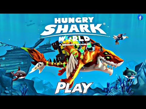 Meltdown Shark Unlimited Power Insane Gameplay | Hungry Shark World