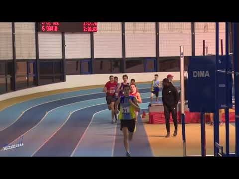 800m – Finale 6 – CAM JUM – Championnat Regionaux 20/01/2018 – Eaubonne