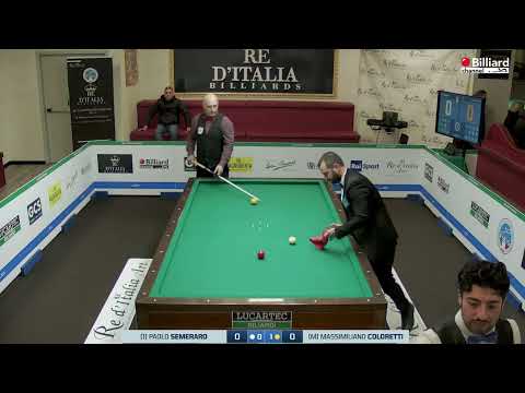 Paolo Semeraro VS Massimiliano Coloretti - 23° Campionato Italiano Salerno