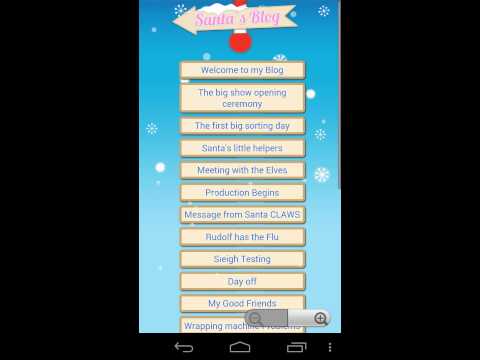 Santa Tracker Christmas and Countdown to Xmas Fun Video