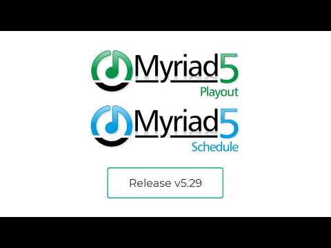 Myriad Playout v5.29 Promo