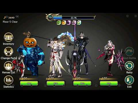 King's Raid Laberynth of Defense stage 5 Test Chase buff 16 Feb 2021