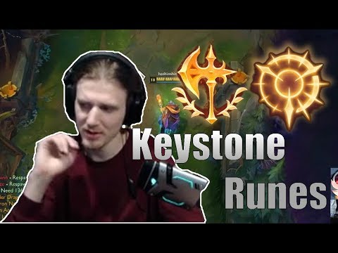 Hashinshins thoughts on the current Keystone Runes for top lane!