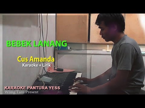 BEBEK LANANG KARAOKE + LIRIK CUS AMANDA