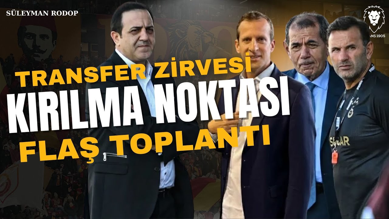 Galatasaray KIRILMA NOKTASI! | Flaş TOPLANTI, Transfer Zirvesi | Okan Buruk, Dursun Özbek | Gündem