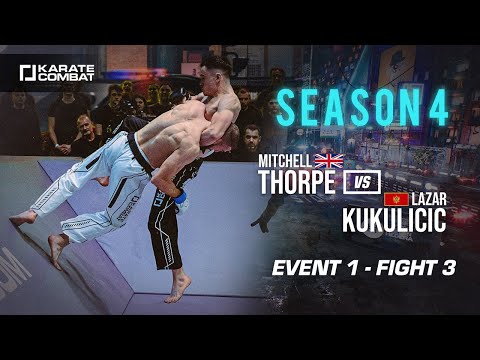 Karate Combat Season 4 - Event 1: Mitchell Thorpe vs Lazar Kukulicic