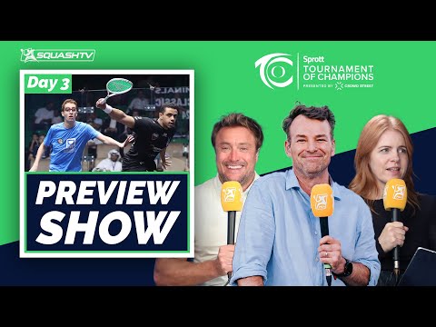 Tournament of Champions 2026 RD2 Preview Show | Asal v Zakaria - Squash's New Rivalry?