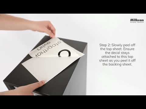 Milkcan - How To - Custom Address Decal