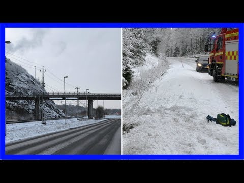 Varning för plötslig ishalka