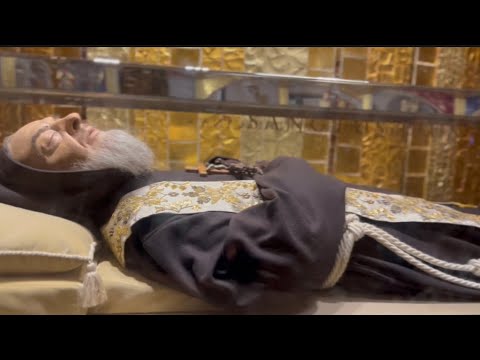 The Tomb of Saint Padre Pio, San Giovanni Rotondo in southern Italy.#padrepio#saints#catholic#