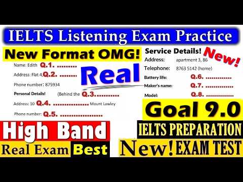 IELTS LISTENING PRACTICE TEST 2026 WITH ANSWERS | 31.01.2026