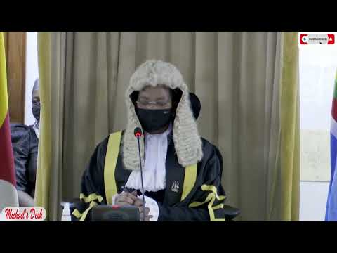 KADAGA APPEARS TO PARLIAMENT AFTER A LONG WHILE TO MOURN OULANYA