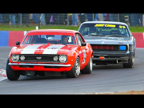 The Big Aussie Six vs American V8 Muscle - E49 Charger ONBOARD!
